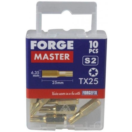 ForgeMaster Forgefix Torx Bit 10 Pieces