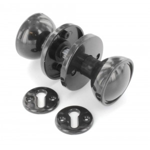 Securit Mortice Knob Set Plastic 60mm