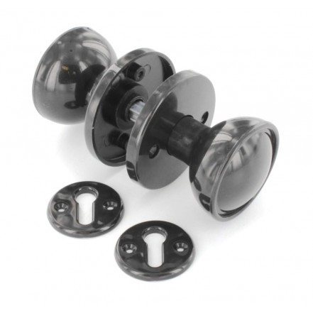 Securit Mortice Knob Set Plastic 60mm