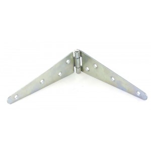 Securit Strap Hinges Zinc Plated Pair