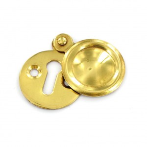 Securit Victorian Escutcheon Brass 35mm