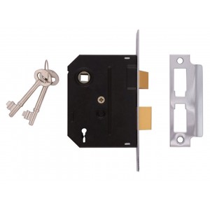 Union Mortice Sash Lock 2-Lever PB