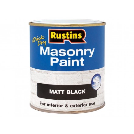 Rustins Quick Dry Masonry Paint 500ml