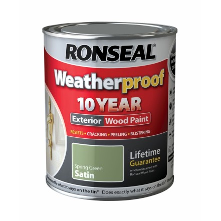 Ronseal 10 Year Exterior Satin 750ml