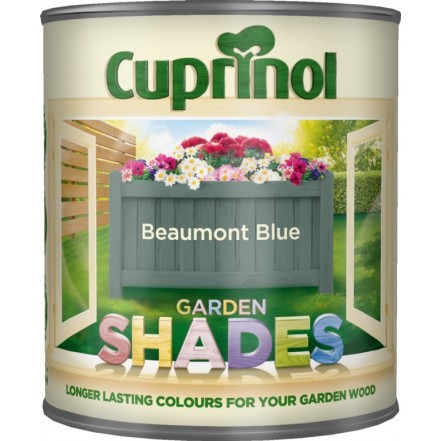 Cuprinol Garden Shades Beaumont Blue 1 Litre