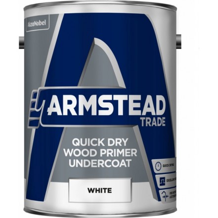 Armstead Quick Dry Wood Primer Undercoat - White