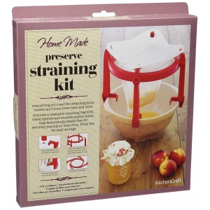 KitchenCraft Home Made Jam Straining Kit Plastic