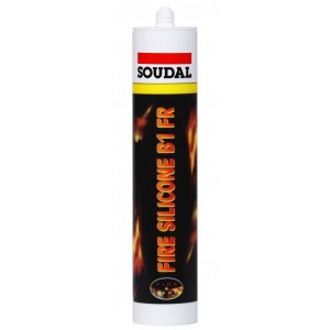 Soudal Fire Silicone B1 FR 310ml