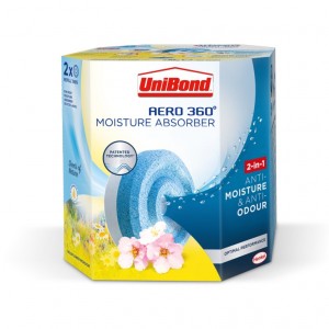 UniBond Aero 360 Moisture Absorber Refill Pk2 Wildflower Meadow