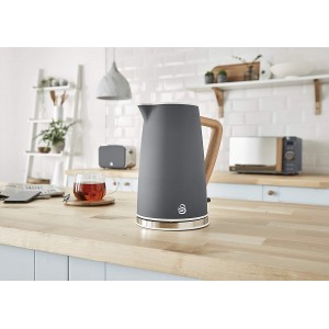 Swan Nordic Style Kitchen Appliances in Slate Grey