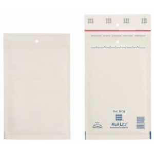 Mail Lite Padded Envelope Peel & Seal White