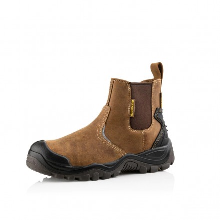 Buckler Safety Dealer Boot Brown